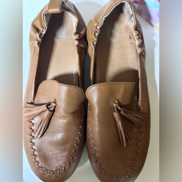 Fit Flop Allegro Tassel Leather Loafers Shoes in Brown - Picture 5 of 6
